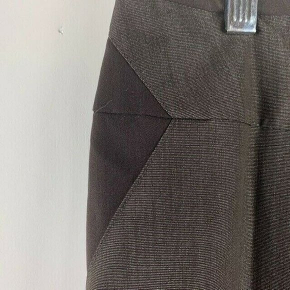 Worthington Size 10 Womans Skirt Brown Knee Length Back Zip - Picture 2 of 5